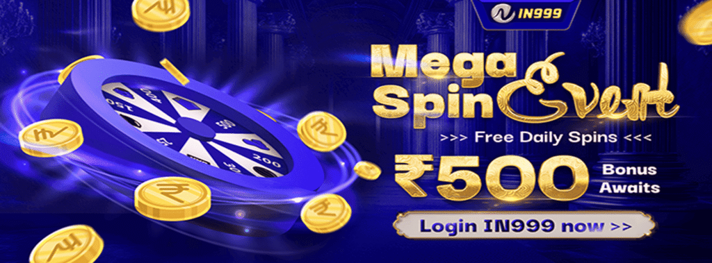 In999 Mega Spin Event